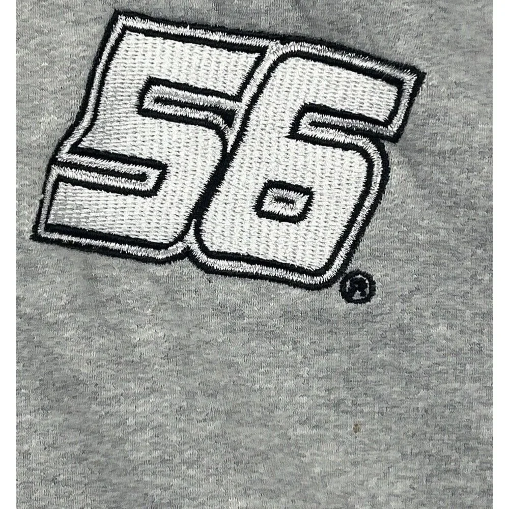 Truex Jr 56 Nascar Speed Diva Womens‎ XL Grey Full Zip Embroidered Jacket